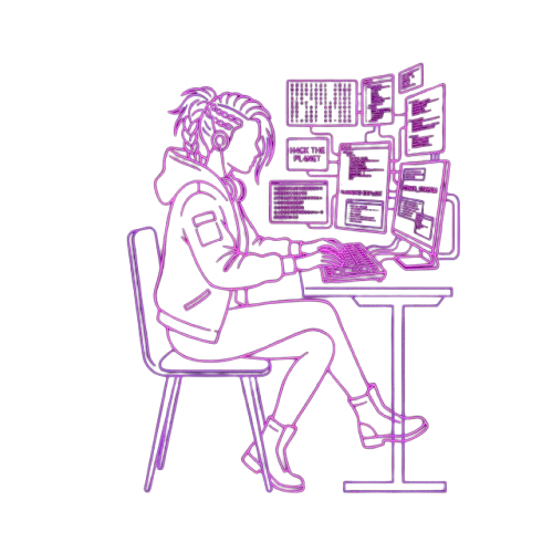 Cybernetics Genesis Hero Vector